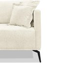 Ver mais imagens de Sofá 2 Lugares 160cm Pés de Metal Vecchia S06 Linho Natural - Mpozenato