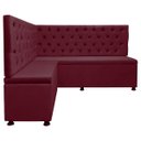 Ver imagem 5 de Conjunto Canto Alemão com Bau para Bar Lanchonete Capitone Bordo 125x160cm Sofa Store