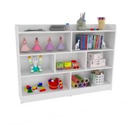 Estante Organizadora Infantil de Brinquedos Poly 100% Mdf Woodcore - 2