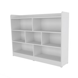 Estante Organizadora Infantil de Brinquedos Poly 100% Mdf Woodcore - 6