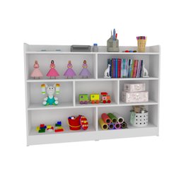 Estante Organizadora Infantil de Brinquedos Poly 100% Mdf Woodcore - 4