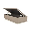 Ver imagem 1 de Cama Box Baú Solteiro Universal Courano Clean (88x188x35) - Ortobom