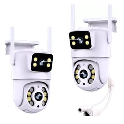 Câmera Ip Wi-fi Lentes Dupla Externa Prova D'água Infravermelho Hd 1080p - 1