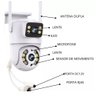 Câmera Ip Wi-fi Lentes Dupla Externa Prova D'água Infravermelho Hd 1080p - 4