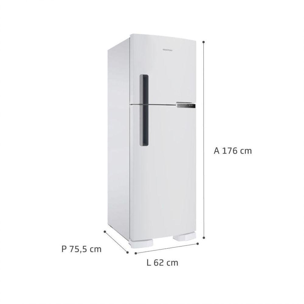 Geladeira 2 Portas 375L Frost Free Fresh Zone Brm44 Brastemp Branco ...