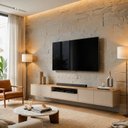 Ver imagem 5 de Rack Suspenso para TV até 85 Polegadas com 100% MDF 270cm Astro Yescasa