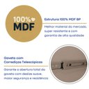 Ver imagem 7 de Rack Suspenso para TV até 85 Polegadas com 100% MDF 270cm Astro Yescasa Cinza e Bege