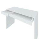 Ver imagem 3 de Mesa para Escritório Escrivaninha Home Office College Branco - Lyam Decor