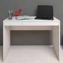 Ver imagem 2 de Mesa para Escritório Escrivaninha Home Office College Branco - Lyam Decor