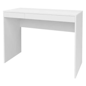 Mesa para Escritório Escrivaninha Home Office College Branco - Lyam Decor