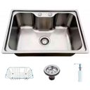 Ver imagem 1 de Cuba Inox 304 Cozinha Gourmet Luxo Pia Acessórios Aria - eCubas