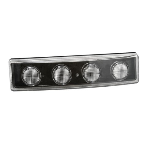 Lanterna LED Delimitadora Multilight para Caminhão Scania Tapa Sol Cristal 24V