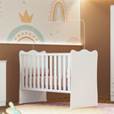 Ver mais imagens de Conjunto Completo Quarto Infantil Quebec Branco Branco