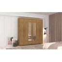 Ver imagem 5 de Guarda Roupa 6 Portas Com Espelho Audi Nature