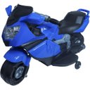 Ver imagem 1 de Mini Moto Elétrica Triciclo Criança Infantil Azul Bateria 6v Luz Som Importway Bw044 Bivolt