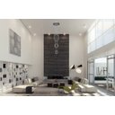 Ver imagem 3 de Lustre de Cristal Legitimo Esferas 42cm Pé Direito Duplo Vão de Escada Sala Alta - 2,00 M