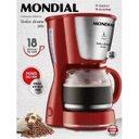 Ver imagem 1 de Cafeteira Mondial Dolce Arome 18X C-35-18X Vermelha - 220V