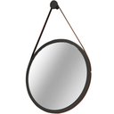 Ver imagem 3 de Espelho Decorativo Redondo 67cm com Alça Adnet B01 Escandinavo Preto - Lyam Decor