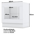 Ver mais imagens de Balcao Para Forno De Embutir Ci367 C904 Branco Nature