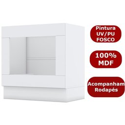 Balcao Para Forno De Embutir Ci367 C904 Branco Nature - 6 Balcao Para Forno De Embutir Ci367 C904 Branco Nature - 6