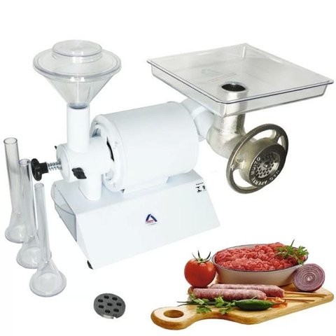 Moedor Triturador Carne Café Linguiça Grãos Industrial Elétrico Multiuso Arbel MTU 08 2.0