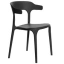 Ver imagem 2 de Kit 2 Cadeiras Decorativas Sala de Jantar Viena Preto - Lyam Decor