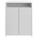 Ver imagem 4 de Balcão Multiuso Escritório Sala Cool 2 Portas Branco - Lyam Decor