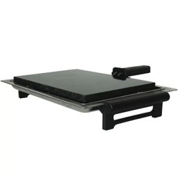 Churrasqueira Elétrica Pedra Granito Portátil 1250W Grelhadora Grill 110V 127V Cotherm 1141 - 4