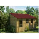 Ver imagem 2 de Telha Ecologica Classica Fit Vermelha 3mm 2,00x0,75m Onduline - Unico