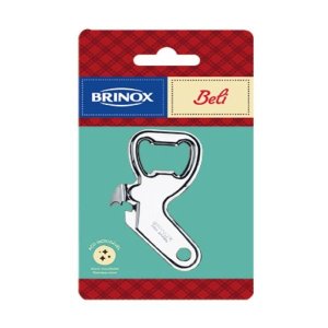Abridor de latas e garrafas Brinox Beli 9cm