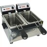 Fritadeira Elétrica com Óleo 4 Litros 2 Cubas Industrial Profissional 220V Cotherm 2400W Inox - 1