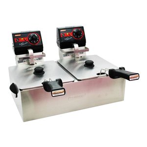 Fritadeira Frita Fácil Com 2 Cubas 5 Litros Inox 127V Cotherm