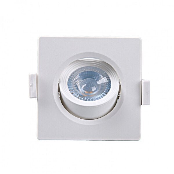 Spot Embutir Quadrado Alltop LED Mr16 5W 3000K 38º Taschibra