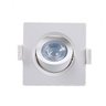 Spot Embutir Quadrado Alltop LED Mr16 5W 3000K 38º Taschibra - 1