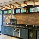 Ver imagem 4 de Kit Churrasqueira Gourmet Completa Inox 430 Makeer Grill Elevatório 4 Espetos 1537 P