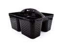 Ver imagem 5 de Kit 2 Cesto Organizador Transporta Tudo C/ Alça Plástico Nitron P/ Produtos de Limpeza e Ferramentas