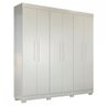 Guarda-roupa Casal Flórida 100% Mdf 6 Portas 4 Gavetas Branco 4460 - Tigus Baby - 2