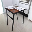 Ver imagem 4 de Mesa Pequena Quadrada para Cozinha Ou Sacada de Apartamento