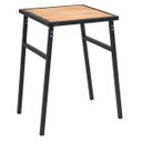 Ver imagem 1 de Mesa Pequena Quadrada para Cozinha Ou Sacada de Apartamento