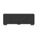 Ver imagem 5 de Rack para Tv até 50 Polegadas com 4 Portas Multimóveis Mp1072 Preto