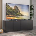 Ver imagem 2 de Rack para Tv até 50 Polegadas com 4 Portas Multimóveis Mp1072 Preto