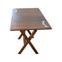 Ver imagem 2 de Mesa Dobrável 110x70 Madeira Personalizada Jack Imbuia - Tarimatã