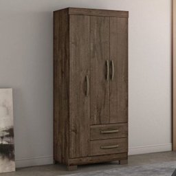 Guarda-Roupa Nt 5000 3 Portas e 2 Gavetas Notável - Café - 1 Guarda-Roupa Nt 5000 3 Portas e 2 Gavetas Notável - Café - 1