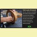 Ver mais imagens de Plafon Madeira Redondo 30cm - 2 Luzes E27 - Freijó