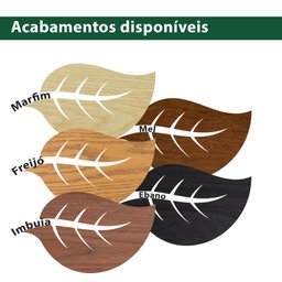 Plafon Madeira Redondo 30cm - 2 Luzes E27 - Freijó - 5