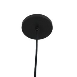 Kit com 3 Luminárias de Teto Pendentes Cones Pretos com Interior Cobre para Cozinhas para 1 E27 - 4