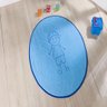 Tapete Premium Baby Ítalo Azul Turquesa Guga Tapetes - 1
