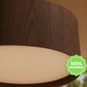 Ver imagem 6 de Plafon Madeira Redondo 50cm - 5 Luzes E27 - Imbuia