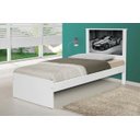 Ver imagem 2 de Cama Solteiro Carro Sport Chumbo com Colchão