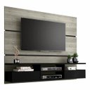 Ver imagem 4 de Painel TV até 60 Polegadas Nt 1015 Notável com 2 Portas - Carvalho/Preto